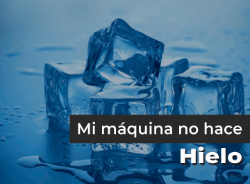 Mi máquina de hielo no hace hielo