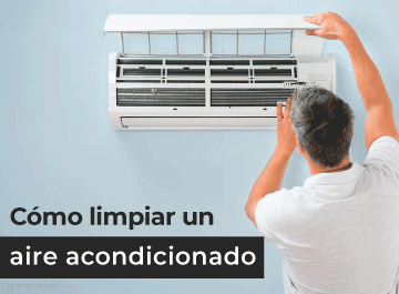 Cómo limpiar un aire acondicionado