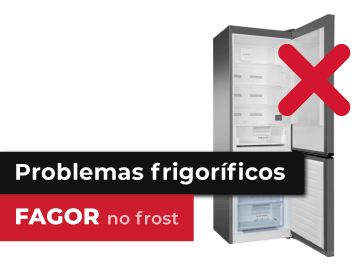 Frigoríficos Fagor no frost problemas