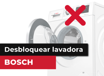 Cómo desbloquear una lavadora Bosch