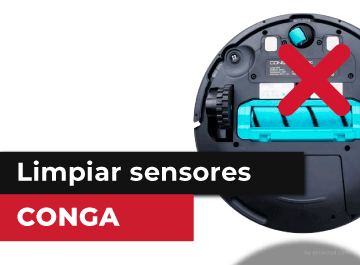 Limpiar sensores Conga