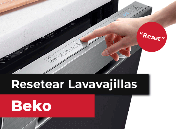 Resetear lavavajillas Beko
