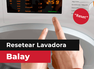 Resetear Lavadora Balay